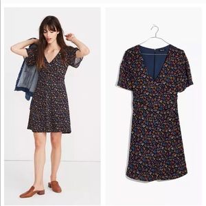 Madewell garden party cross-front dress